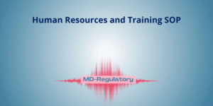 Human Resources and Training SOP