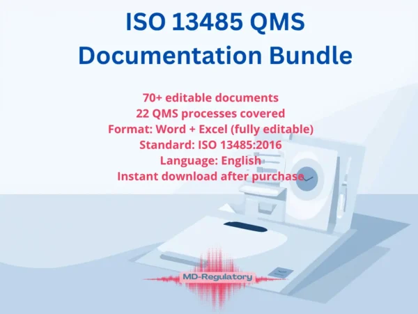 ISO 13485 QMS Documentation Bundle