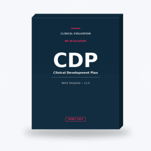 Clinical Development Plan (CDP) Template - MDR