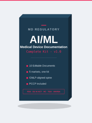 AI/ML Medical Device Documentation Kit - Complete Bundle