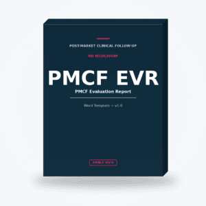 PMCF Evaluation Report Template - MDR