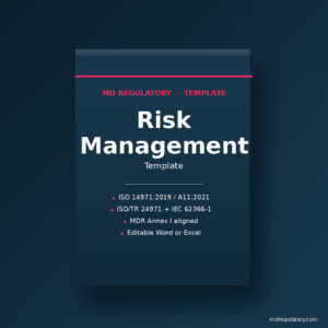 Risk Management Plan (RMP) Template - MDR